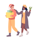 پیش‌نمایش فایل couple-gathering-gifts-for-christmas-party-6884587 از پک کریسمس