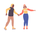 پیش‌نمایش فایل couple-on-ice-skating-date-6884578 از پک کریسمس