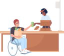 پیش‌نمایش فایل disabled-person-at-supermarket-6916092 از پک مشارکت اجتماعی