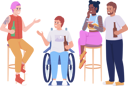 پیش‌نمایش فایل friends-having-fun-6916113 از پک مشارکت اجتماعی