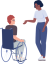 پیش‌نمایش فایل lady-offers-help-to-disabled-man-6916119 از پک مشارکت اجتماعی