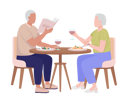 پیش‌نمایش فایل old-couple-having-dinner-together-6937338 از پک زندگی شهری