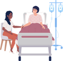 پیش‌نمایش فایل visiting-patient-at-hospital-6937388 از پک بیمارستان