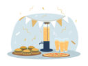 پیش‌نمایش فایل bachelor-party-food-6970837 از پک مجرد و مهمانی مجرد
