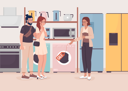 پیش‌نمایش فایل couple-buying-electronics-7301266 از پک کاراکترها خرید
