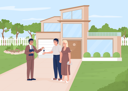 پیش‌نمایش فایل couple-buying-real-estate-7301270 از پک کاراکترها خرید