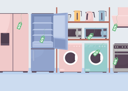 پیش‌نمایش فایل discount-on-kitchen-appliances-7301259 از پک کاراکترها خرید