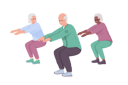 پیش‌نمایش فایل aged-people-doing-exercise-7324459 از پک ورزش کردن