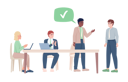 پیش‌نمایش فایل business-meeting-with-colleagues-7324970 از پک ارتباطات کسب‌وکار