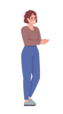 پیش‌نمایش فایل happy-lady-clapping-hands-7325000 از پک ارتباطات کسب‌وکار