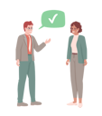 پیش‌نمایش فایل manager-approving-employee-proposal-7324964 از پک ارتباطات کسب‌وکار