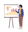 پیش‌نمایش فایل manager-showing-infographic-7324982 از پک ارتباطات کسب‌وکار