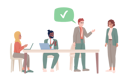 پیش‌نمایش فایل new-employee-introduction-7324969 از پک ارتباطات کسب‌وکار
