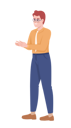پیش‌نمایش فایل smiling-employee-clapping-hands-7324968 از پک ارتباطات کسب‌وکار