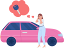 پیش‌نمایش فایل lady-lost-car-keys-7326734 از پک متفرقه