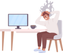 پیش‌نمایش فایل nervous-man-watching-tv-7326727 از پک متفرقه
