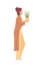 پیش‌نمایش فایل woman-holding-potted-plant-7326733 از پک متفرقه