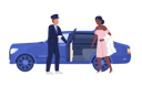 پیش‌نمایش فایل personal-chauffeur-and-lady-in-luxury-dress-7332478 از پک متفرقه