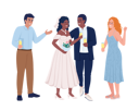 پیش‌نمایش فایل smiling-groom-and-bride-with-friends-7332502 از پک متفرقه