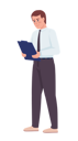 پیش‌نمایش فایل office-manager-checking-notes-7783229 از پک لجستیک