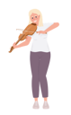 پیش‌نمایش فایل excited-blond-woman-playing-violin-with-bow-7864456 از پک آرامش انجام افراد