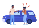 پیش‌نمایش فایل father-forcing-teenage-daughter-to-driving-car-7923237 از پک فرزندپروری نوجوان