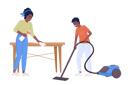 پیش‌نمایش فایل mother-and-son-cleaning-house-7923249 از پک فرزندپروری نوجوان