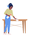پیش‌نمایش فایل pleased-adult-lady-wiping-table-with-cloth-7923248 از پک فرزندپروری نوجوان