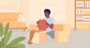 پیش‌نمایش فایل boy-decluttering-before-moving-8010100 از پک به‌هم‌ریختگی مرتب‌سازی