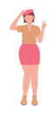 پیش‌نمایش فایل curvy-pretty-woman-posing-with-victory-sign-8089394 از پک بیانگر از نظر احساسی
