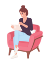 پیش‌نمایش فایل excited-woman-with-personal-tablet-in-chair-8159240 از پک ارتباط با مشتریان