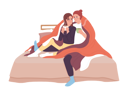 پیش‌نمایش فایل couple-with-hot-drinks-cuddling-under-blanket-8284292 از پک قبوض انرژی خانه کاهش