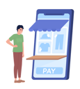 پیش‌نمایش فایل boy-buying-clothes-online-8269453 از پک کاربران شبکه‌های اجتماعی