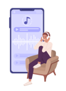 پیش‌نمایش فایل boy-listening-to-audiobook-on-mobile-phone-8269457 از پک کاربران شبکه‌های اجتماعی