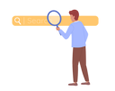 پیش‌نمایش فایل man-doing-web-search-8269461 از پک کاربران شبکه‌های اجتماعی