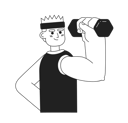 پیش‌نمایش فایل athlete-lifting-dumbbell-8608132 از پک سبک زندگی فعال