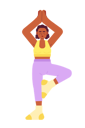 پیش‌نمایش فایل athletic-woman-doing-morning-yoga-8608119 از پک سبک زندگی فعال