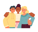 پیش‌نمایش فایل best-friends-group-hugging-8712029 از پک اعتمادبه‌نفس ساخت و عزت‌نفس