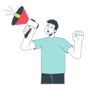 پیش‌نمایش فایل asian-young-man-shouting-megaphone-8712159 از پک آژانس بازاریابی