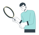پیش‌نمایش فایل doubtful-caucasian-young-man-holding-loupe-8712162 از پک آژانس بازاریابی