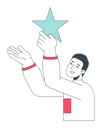 پیش‌نمایش فایل male-customer-giving-star-8712158 از پک آژانس بازاریابی