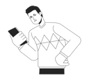 پیش‌نمایش فایل angry-caller-looking-at-phone-8734945 از پک گجت‌ها الکترونیکی استفاده از