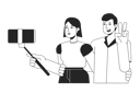 پیش‌نمایش فایل couple-taking-selfie-8734935 از پک گجت‌ها الکترونیکی استفاده از