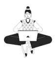 پیش‌نمایش فایل girl-blogger-typing-on-laptop-8734939 از پک گجت‌ها الکترونیکی استفاده از