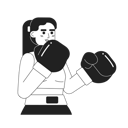پیش‌نمایش فایل boxing-woman-training-8759378 از پک ورزشکار مرد ورزشکار زن