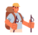 پیش‌نمایش فایل explorer-adventurer-walking-with-trekking-poles-8816700 از پک فعالیت‌ها تفریحی فضای باز
