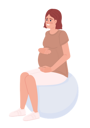 پیش‌نمایش فایل pregnant-woman-sitting-on-exercise-ball-8829456 از پک سالم ماندن در طول بارداری