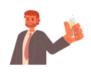 پیش‌نمایش فایل bearded-caucasian-man-holding-champagne-glass-9013161 از پک دست‌ها در دست گرفتن زوج عروس و داماد