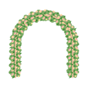 پیش‌نمایش فایل flowers-arch-9013174 از پک دست‌ها در دست گرفتن زوج عروس و داماد