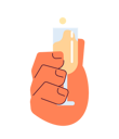پیش‌نمایش فایل hand-toasting-glass-with-sparkling-wine-9013162 از پک دست‌ها در دست گرفتن زوج عروس و داماد